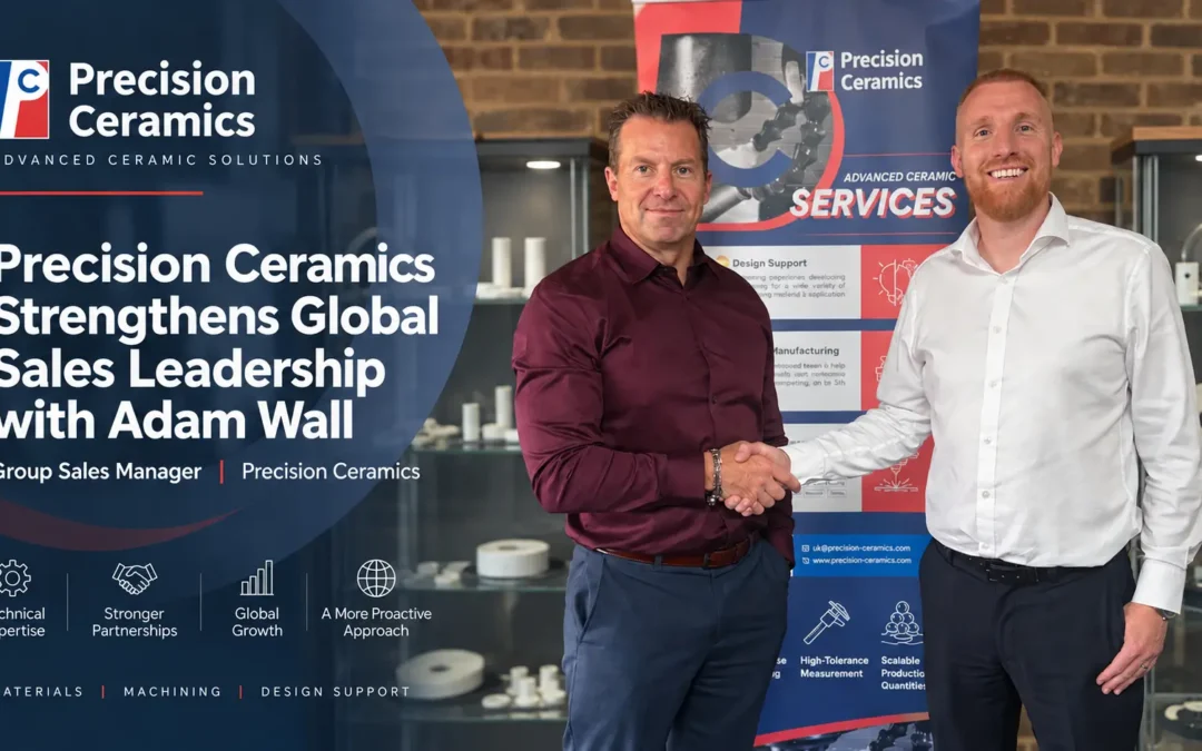 Precision Ceramics Appoints Adam Wall as Group Sales Manager