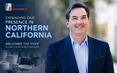 Precision Ceramics Expands Technical Support Across the Western United States with Tim Dyer